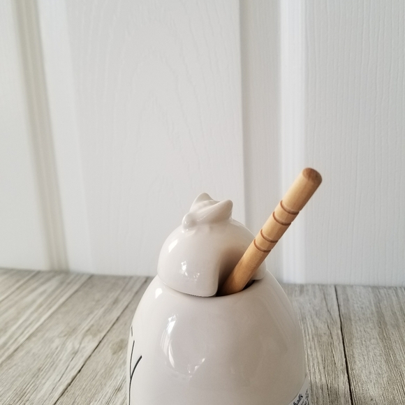 Rae Dunn HONEY Honey Pot - Picture 6 of 7